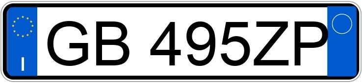 Numer rejestracyjny GB495ZP posiada FORD Focus 4a serie