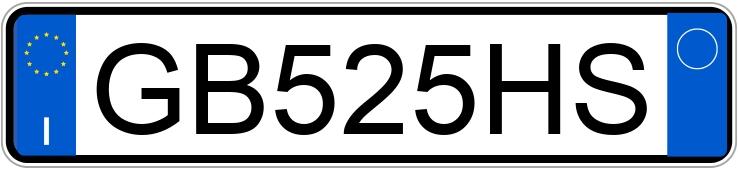 Numer rejestracyjny GB525HS posiada BMW X2