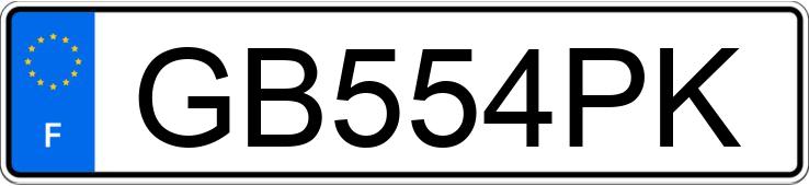 Numer rejestracyjny GB554PK posiada AUDI RS3