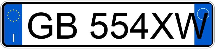 Numer rejestracyjny GB554XW posiada DACIA Sandero 2a serie Numer rejestracyjny GB554XW posiada DACIA Sandero 2a serie