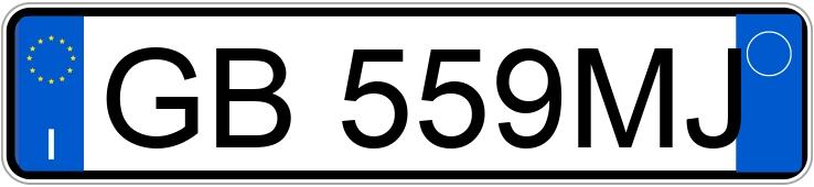 Numer rejestracyjny GB559MJ posiada MERCEDES GLC Coupe