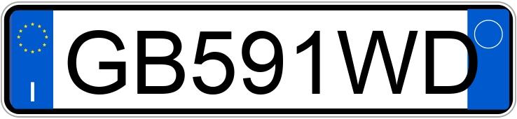 Numer rejestracyjny GB591WD posiada AUDI A4 5a serie Numer rejestracyjny GB591WD posiada AUDI A4 5a serie