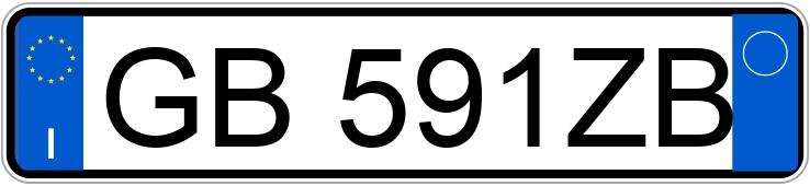 Numer rejestracyjny GB591ZB posiada FORD Fiesta 7a serie