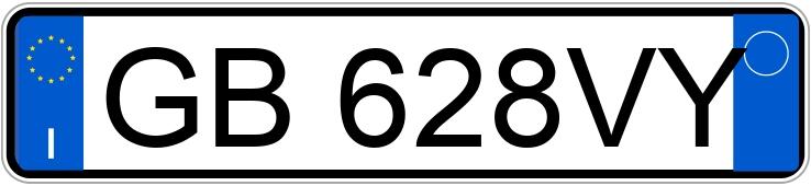 Numer rejestracyjny GB628VY posiada OPEL Corsa 6a serie