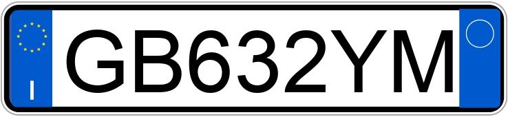 Numer rejestracyjny GB632YM posiada VOLKSWAGEN T-Roc