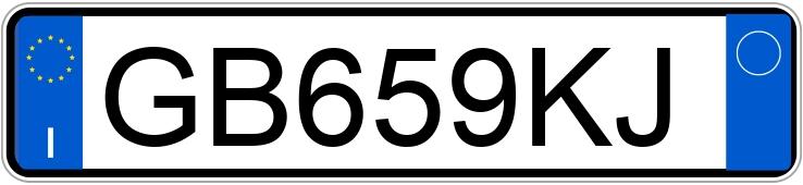 Numer rejestracyjny GB659KJ posiada ALFA ROMEO Stelvio