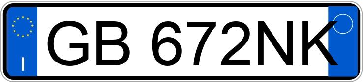 Numer rejestracyjny GB672NK posiada AUDI Q2