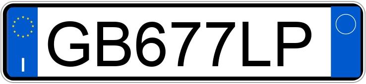 Numer rejestracyjny GB677LP posiada VOLKSWAGEN Polo 6a serie