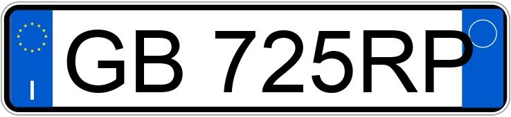 Numer rejestracyjny GB725RP posiada VOLKSWAGEN Golf 7a serie