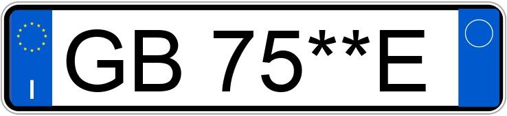 Numer rejestracyjny GB75**E posiada CITROEN Berlingo 3a serie