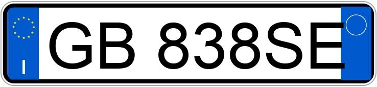 Numer rejestracyjny GB838SE posiada JEEP Cherokee 4as. 18-21