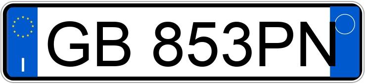 Numer rejestracyjny GB853PN posiada VOLKSWAGEN Tiguan 2a serie