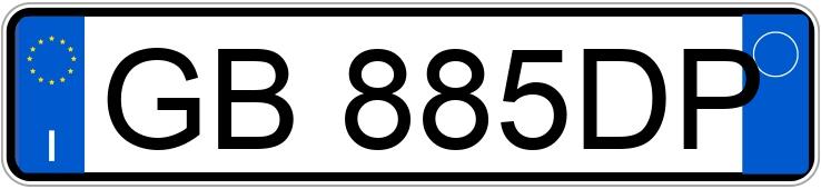Numer rejestracyjny GB885DP posiada RENAULT Clio 5a serie
