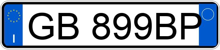 Numer rejestracyjny GB899BP posiada OPEL Crossland