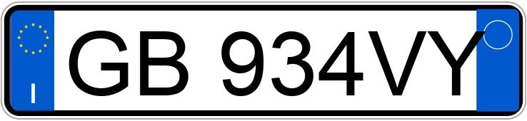 Numer rejestracyjny GB934VY posiada JEEP Cherokee 4as. 18-21