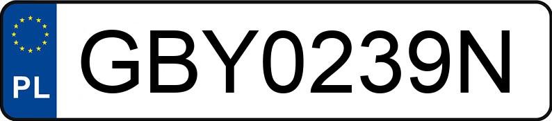 Numer rejestracyjny GBY 0239N posiada VOLKSWAGEN Transporter T5 2.5 TDi MR`03 E3 3.0t Multivan Highline - GBY0239N Numer rejestracyjny GBY 0239N posiada VOLKSWAGEN Transporter T5 2.5 TDi MR`03 E3 3.0t Multivan Highline - GBY0239N