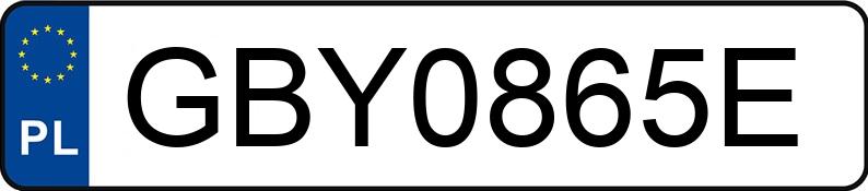 Numer rejestracyjny GBY 0865E posiada AUDI A3 - GBY0865E Numer rejestracyjny GBY 0865E posiada AUDI A3 - GBY0865E