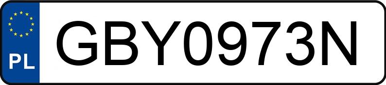 Numer rejestracyjny GBY 0973N posiada BMW 530 XD TOURING - GBY0973N