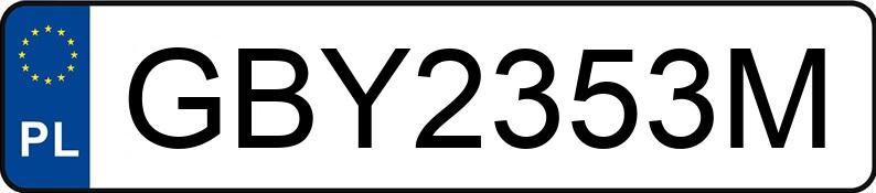 Numer rejestracyjny GBY 2353M posiada BMW 320i Kat. MR`98 E46 320i Kat. MR`98 E46 - GBY2353M Numer rejestracyjny GBY 2353M posiada BMW 320i Kat. MR`98 E46 320i Kat. MR`98 E46 - GBY2353M
