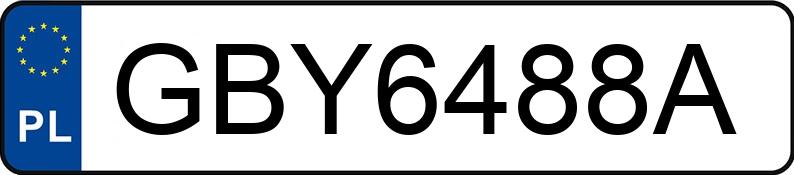 Numer rejestracyjny GBY 6488A posiada AUDI A5 - GBY6488A