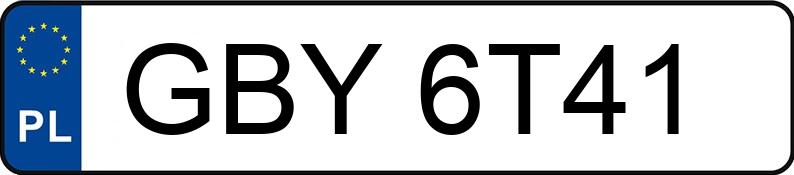 Numer rejestracyjny GBY 6T41 posiada URSUS C 385 - GBY6T41
