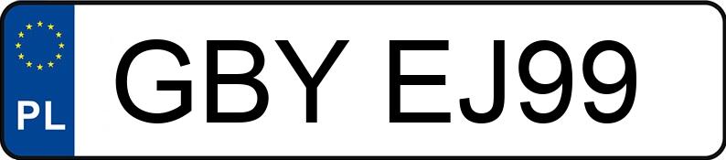 Numer rejestracyjny GBY EJ99 posiada MERCEDES-BENZ C 220 CDI - GBYEJ99