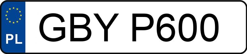 Numer rejestracyjny GBY P600 posiada MERCEDES-BENZ G 300 TD 463 G 300 TD 463 - GBYP600