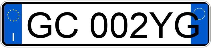 Numer rejestracyjny GC002YG posiada PEUGEOT 108