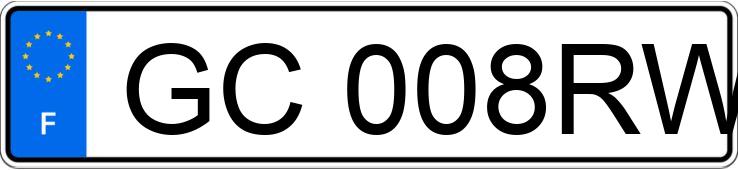 Numer rejestracyjny GC008RW posiada PEUGEOT 208 II