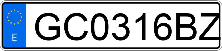 Numer rejestracyjny GC0316BZ posiada BMW SERIE 3 Numer rejestracyjny GC0316BZ posiada BMW SERIE 3