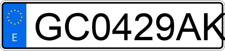 Numer rejestracyjny GC0429AK posiada SEAT MARBELLA Numer rejestracyjny GC0429AK posiada SEAT MARBELLA