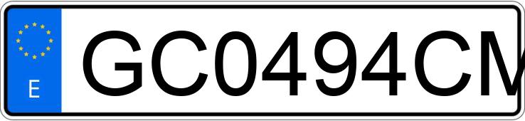 Numer rejestracyjny GC0494CM posiada FORD FOCUS Numer rejestracyjny GC0494CM posiada FORD FOCUS