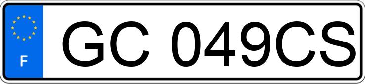 Numer rejestracyjny GC049CS posiada PEUGEOT 5008 Numer rejestracyjny GC049CS posiada PEUGEOT 5008