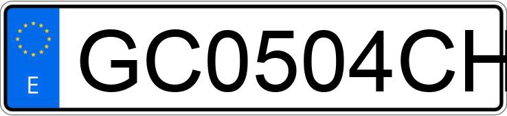 Numer rejestracyjny GC0504CH posiada TOYOTA HI-ACE Numer rejestracyjny GC0504CH posiada TOYOTA HI-ACE