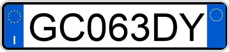 Numer rejestracyjny GC063DY posiada CITROEN C3 3a serie Numer rejestracyjny GC063DY posiada CITROEN C3 3a serie