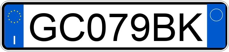 Numer rejestracyjny GC079BK posiada CITROEN C3 3a serie