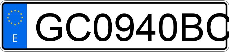 Numer rejestracyjny GC0940BC posiada NISSAN TERRANO II