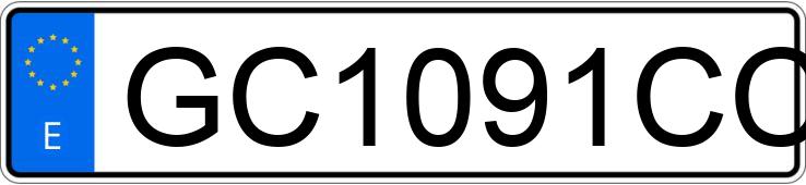 Numer rejestracyjny GC1091CC posiada VOLKSWAGEN POLO