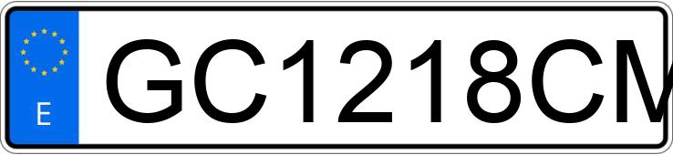 Numer rejestracyjny GC1218CM posiada TOYOTA HI-ACE Numer rejestracyjny GC1218CM posiada TOYOTA HI-ACE