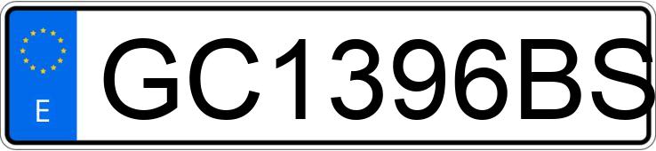 Numer rejestracyjny GC1396BS posiada MERCEDES 190 (201) Numer rejestracyjny GC1396BS posiada MERCEDES 190 (201)