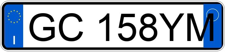 Numer rejestracyjny GC158YM posiada CITROEN C3 3a serie
