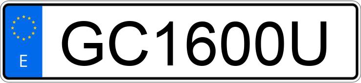 Numer rejestracyjny GC1600U posiada TOYOTA LAND CRUISER Numer rejestracyjny GC1600U posiada TOYOTA LAND CRUISER