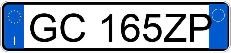 Numer rejestracyjny GC165ZP posiada MINI Mini 5P Numer rejestracyjny GC165ZP posiada MINI Mini 5P