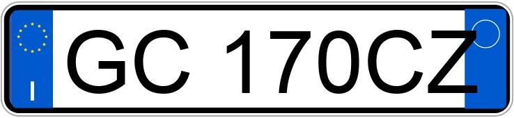 Numer rejestracyjny GC170CZ posiada JEEP Compass 2a serie Numer rejestracyjny GC170CZ posiada JEEP Compass 2a serie