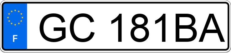 Numer rejestracyjny GC181BA posiada PEUGEOT 508 II