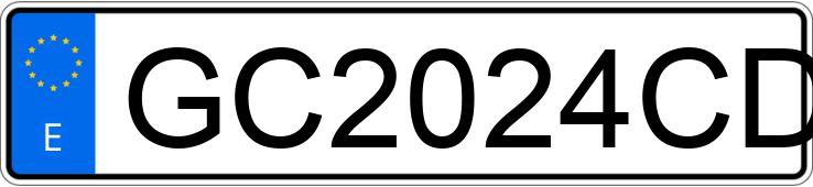 Numer rejestracyjny GC2024CD posiada VOLKSWAGEN CADDY