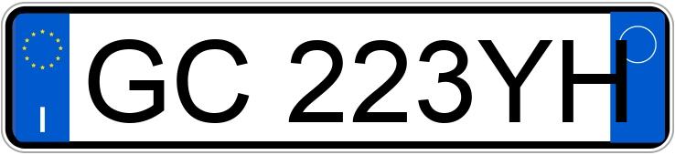 Numer rejestracyjny GC223YH posiada JEEP Compass 2a serie Numer rejestracyjny GC223YH posiada JEEP Compass 2a serie