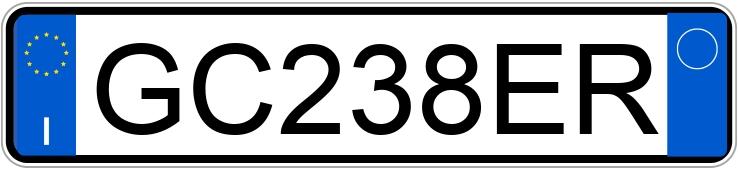 Numer rejestracyjny GC238ER posiada PEUGEOT 208 2a serie