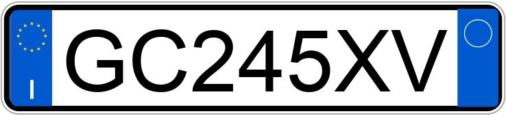 Numer rejestracyjny GC245XV posiada BMW Serie 2 G.C. Numer rejestracyjny GC245XV posiada BMW Serie 2 G.C.