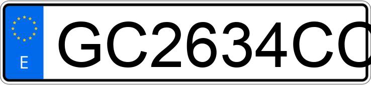 Numer rejestracyjny GC2634CC posiada HYUNDAI ACCENT Numer rejestracyjny GC2634CC posiada HYUNDAI ACCENT